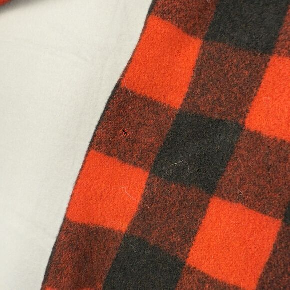 Vintage 1940-1950s Hercules Sears Plaid Button Up Chore Jacket Large - READ COND - Picture 10 of 16